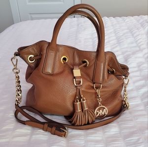 Michael Kors Brown Leather Handbag